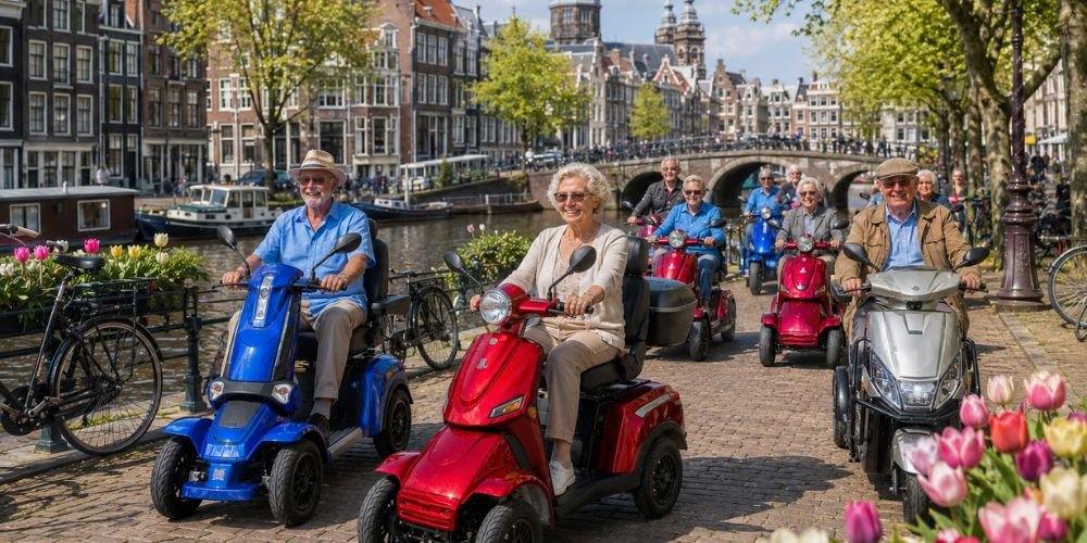 Een gezellige dag uit in Amsterdam met de Scootstersclub